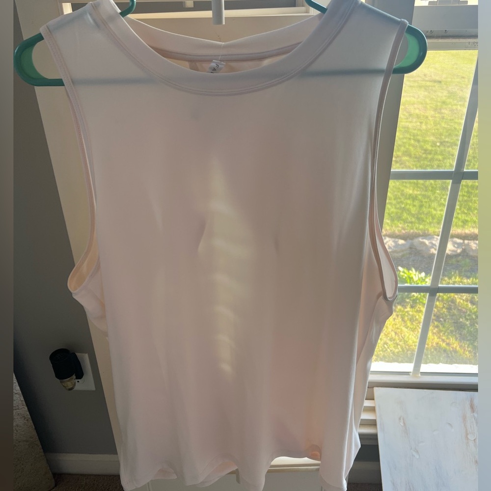 Women's Sleeveless White Top | Fabletics